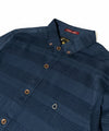 Men's Casual Shirt - Shc-1705 Texture Blue