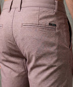 Men’s Summer Cotton Texture Pink Shorts- BR-0105
