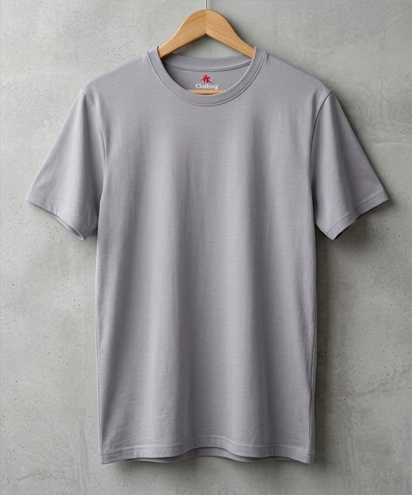 HR Clothing Men’s Grey Basic T-Shirt – TSH-7207