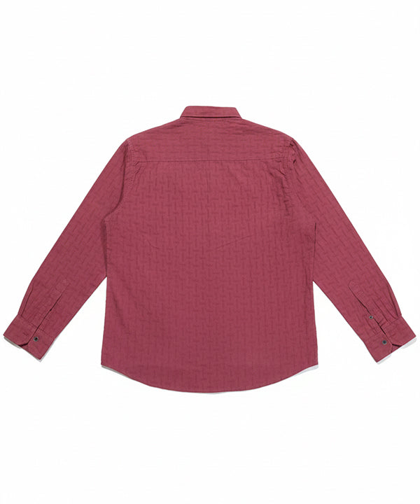 Men's Casual Shirt - Shc-1043 Persian Red