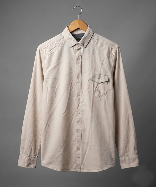 Men's Casual Shirt - Shc-1113 Beige