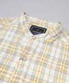 Men's Casual Shirt - Shc-1458 Yellow Chk