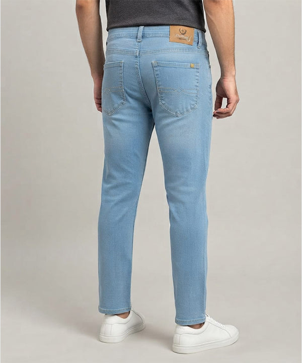 Men's Denim Slim Fit- JP-2237 Ice Blue