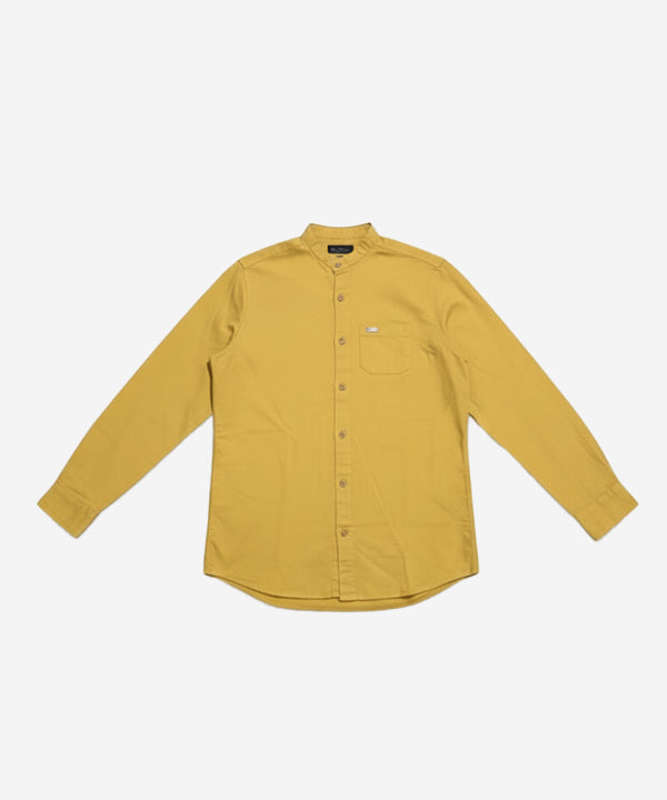 Men's Casual Shirt - Yellow Shc-1691 (ORG)