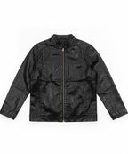 Men's Leather Jacket - Black Jk-0315