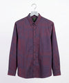 Men's Casual Shirt - Shc-1106 Dotted Maroon
