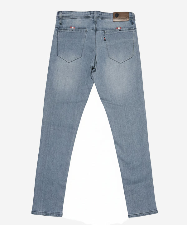 HR Clothing Men's Denim - L Blue JP-1974