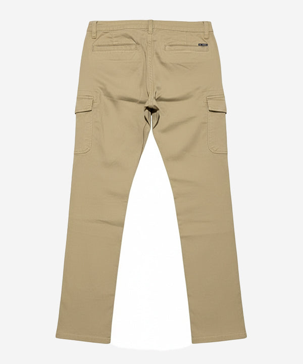 Men's Cargo Six Pocket Trousers - Cp-0531 Beige