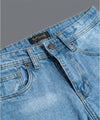 HR Clothing Men's Denim - L Blue JP-2093