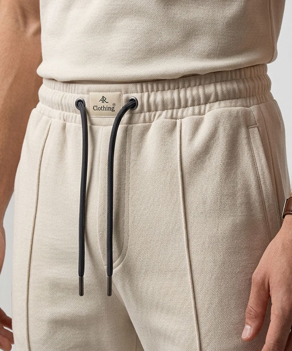 Men’s Terry Smart Baggy Trousers– LWR-0705 Fawn