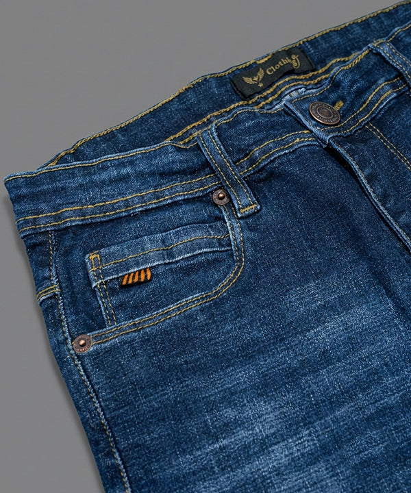 HR Clothing Men's Denim - Navy JP-2096