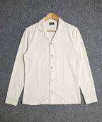 Men's Inter Lock Shirt Full-Sleeves - Fawn Shc-3089 (ORG-H)