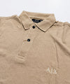 A|X Logo Self-Textured Polo T-Shirt TSH-7163 Beige