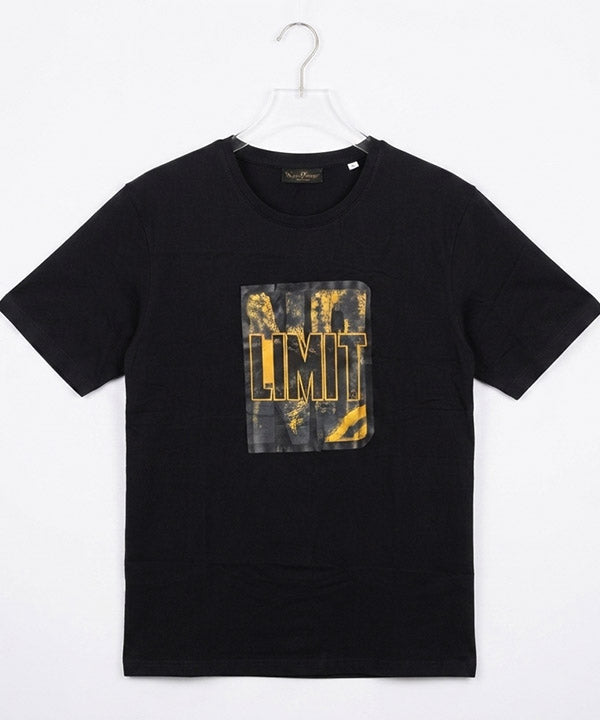 HR Clothing Men’s Printed T-Shirt – Black TSH-5734
