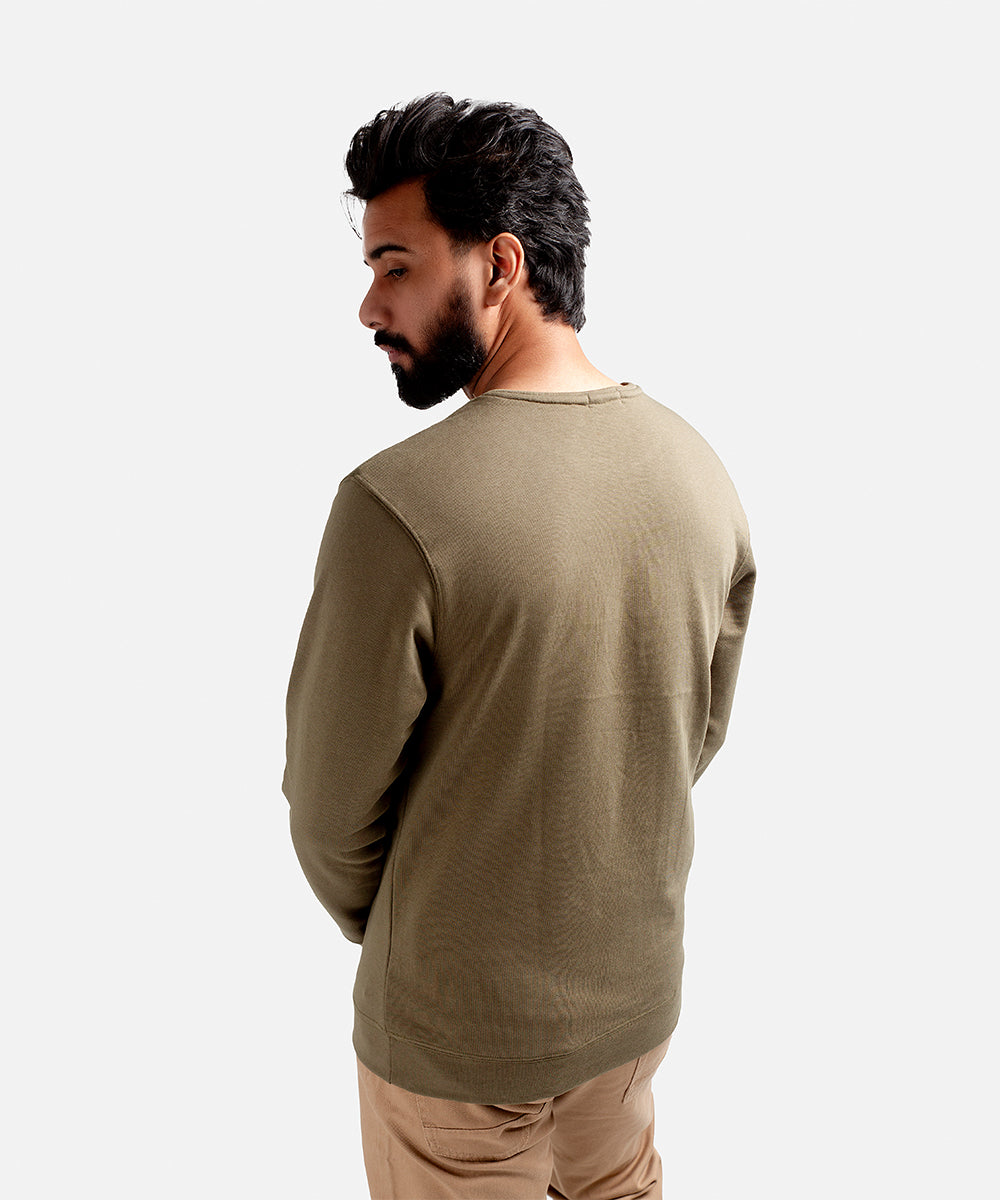 Men's Sweat Shirt - Green Game Mode