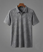 Men's T-Shirt Collar Grey Jhony Collar Tsh-7025