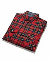 Men's Casual Shirt - Shc-1579 Red Chk