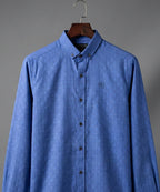 Men's Casual Shirt - Shc-1061 Printed Blue
