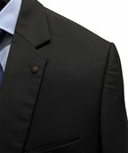 Formal Suit Gst-0123 Black 2 Button