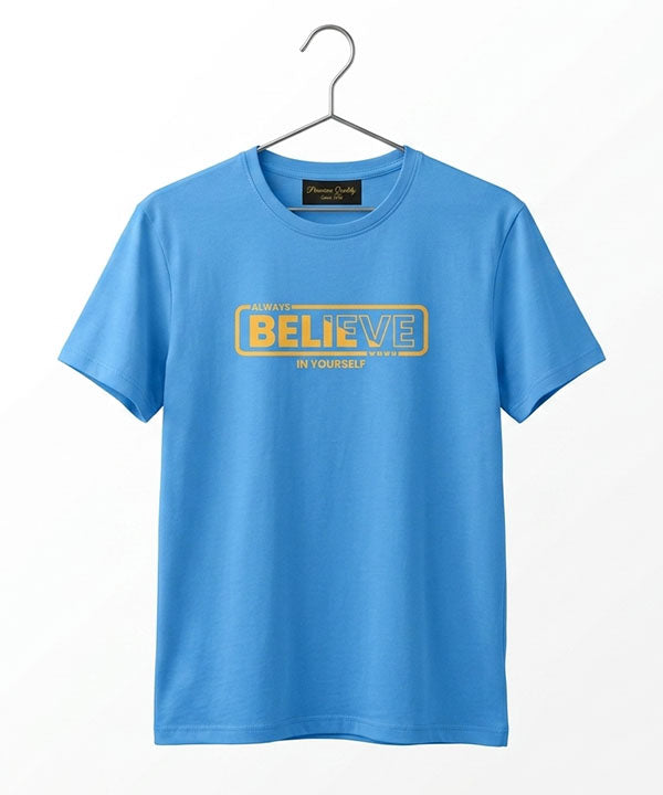 HR Clothing Men’s Printed T-Shirt – Blue TSH-5684