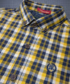 Men's Casual Shirt - Shc-1701 Yellow Chk