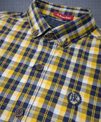 Men's Casual Shirt - Shc-1701 Yellow Chk