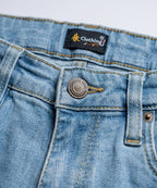 Boys Ice-Blue Stretch Denim Jeans- Bjp-0263