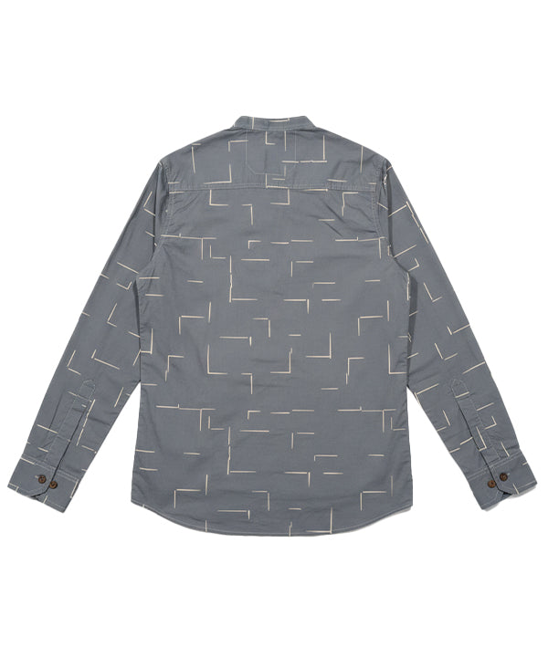 Men's Casual Shirt - Shc-1460 D-Gray
