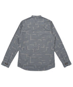 Men's Casual Shirt - Shc-1460 D-Gray