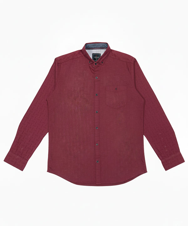 Men's Casual Shirt - Shc-1042 Persian Red