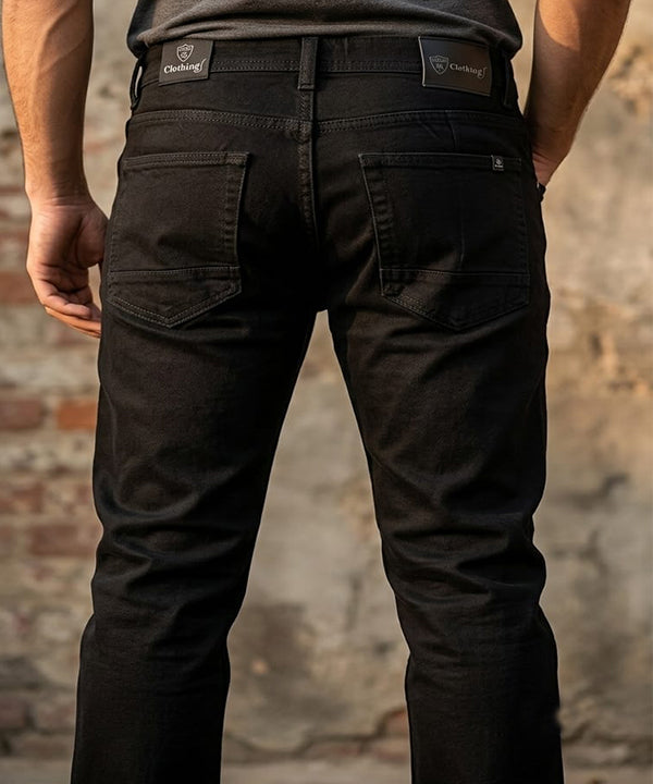 Men's Denim Smart Baggy- JP-2252 Black