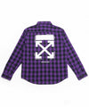 Men's Casual Shirt - Shc-0593 Purple check