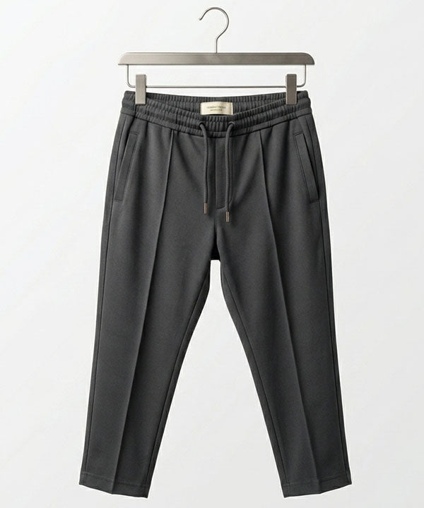 Kids Smart Baggy stretchable premium trouser Self Black Texture BLW-0136