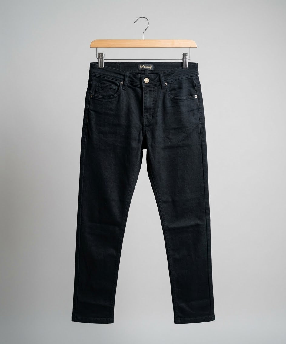Men's Denim Slim Fit Jeans- Black JP-1861