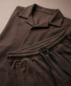 HR clothing Mens Thermal Co-Ord Set 3086/0706 -Coffee-Brown
