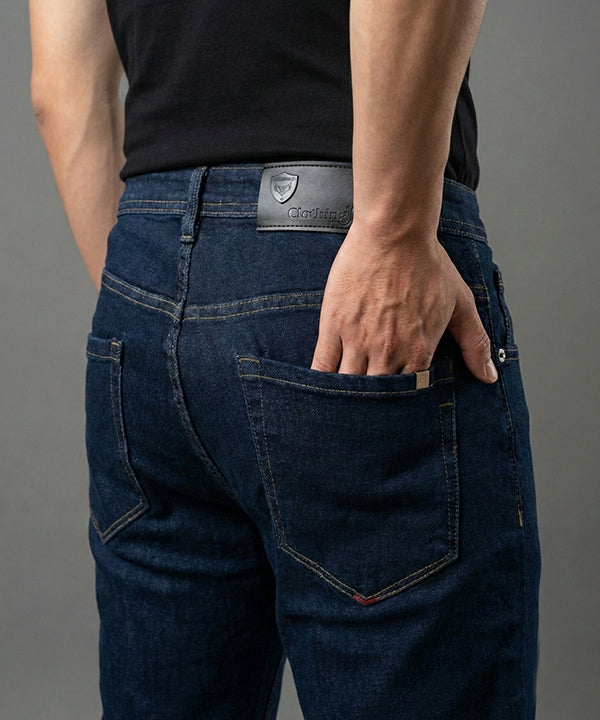 HR Clothing Men's Denim - Navy JP-2095