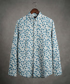 Men's Casual Shirt - Shc-1216 G/Beige Floral