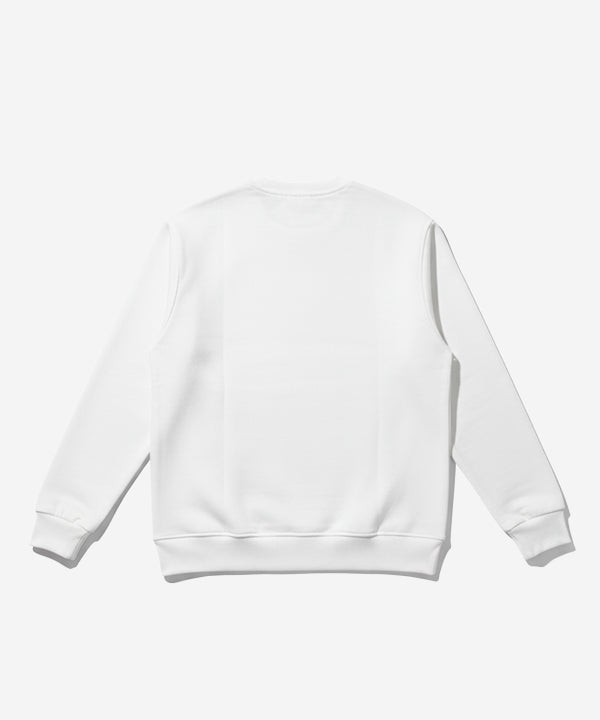 Men's Sweat Shirt - White Tsh-5980