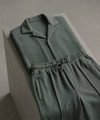 HR clothing Mens Thermal Co-Ord Set 3086/0706 -D-Green