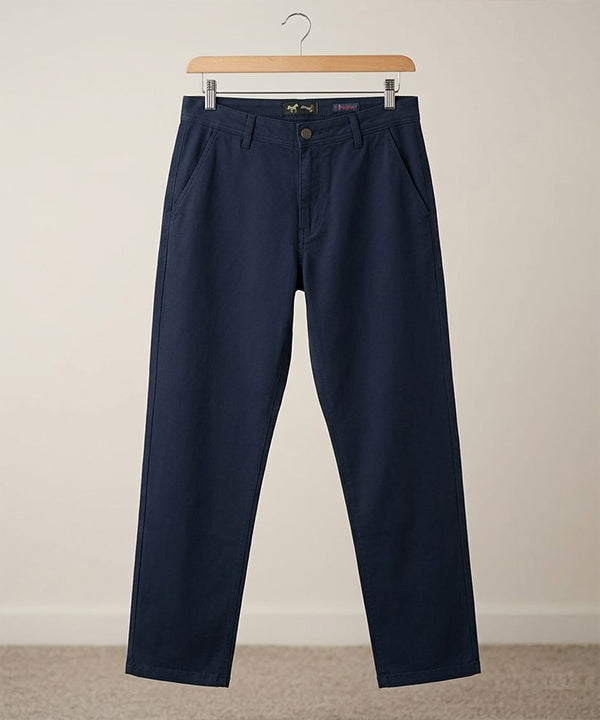 Men's Straight Fit Chino - Navy - CP-0558