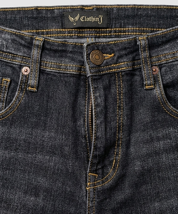 Men's Denim Slim Fit- JP-2210 D-Grey