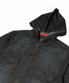Men's Casual Shirt Hoodie - Shc-1048 D-Navy