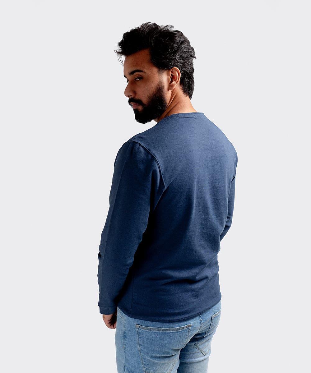 Men's Sweat Shirt - Navy Dream