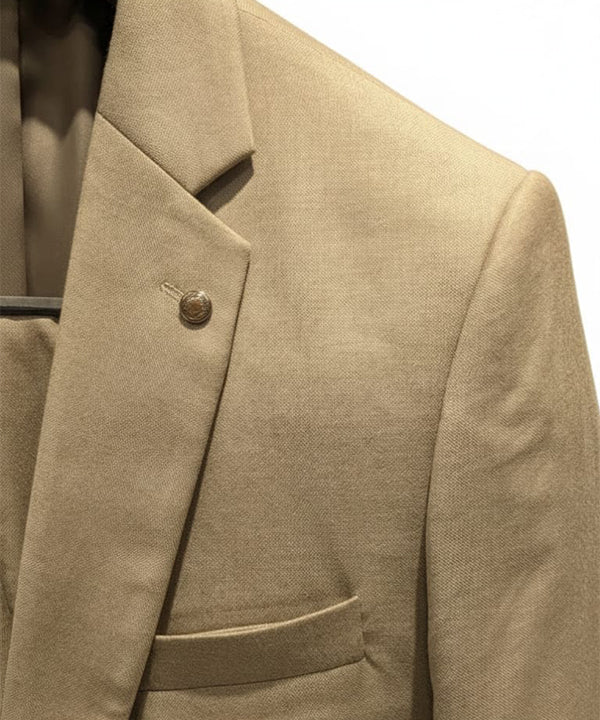 Formal Suit Gst-0124 Coffee 2 Button