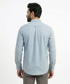 Men's Casual Shirt - Shc-1381 Sky Blue