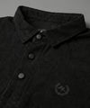 Men's T-Shirt Collar Black Tsh-5923