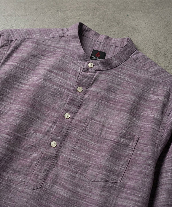 Men's Casual Shirt - Shc-1721 Purple Texture