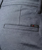 Men’s Summer Cotton Texture Navy Shorts- BR-0101