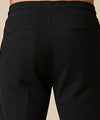 Men's Sports Knit Black Short- BR-0100