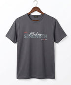 HR Clothing Men’s Printed T-Shirt – Grey TSH-5878